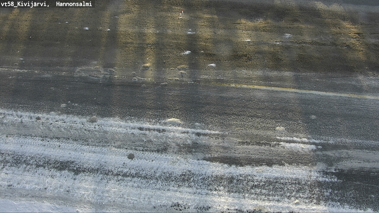 Weather Camera Image Road 58 Kivijärvi, Hannonsalmi, Kivijärvi, Keski-Suomi