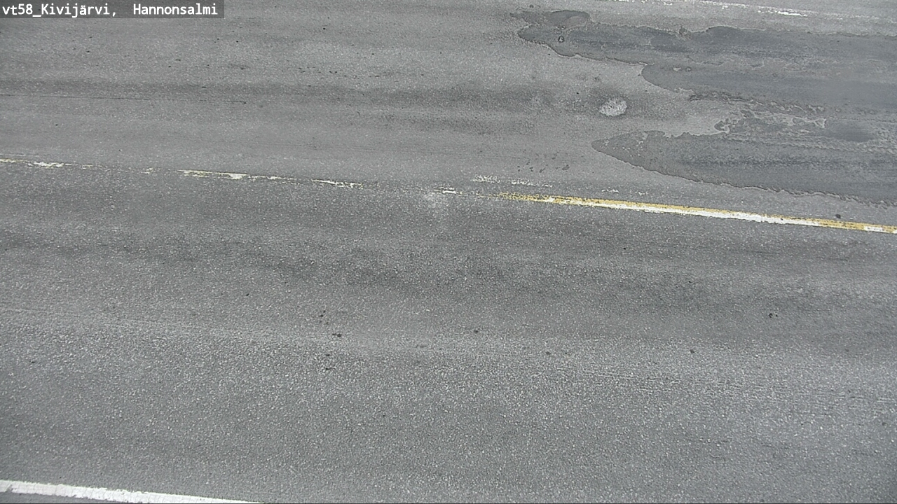 Weather Camera Image Väg 58 Kivijärvi, Hannonsalmi, Kivijärvi, Keski-Suomi