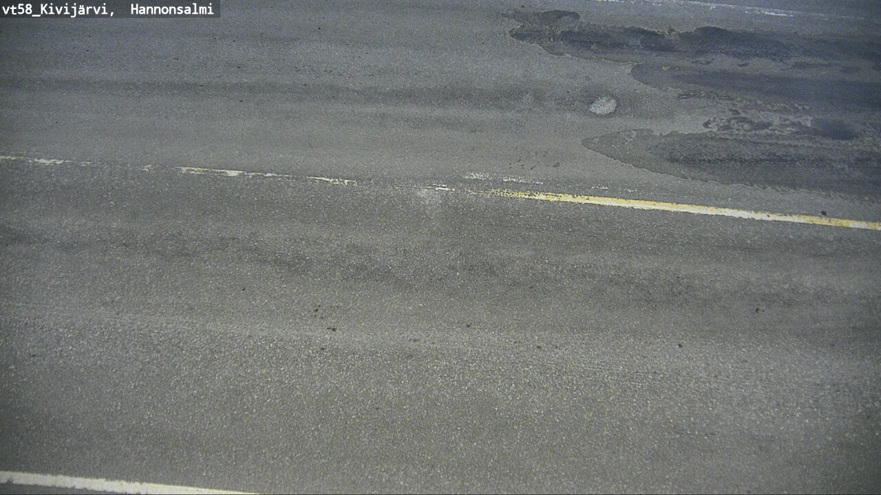 Weather Camera Image Road 58 Kivijärvi, Hannonsalmi, Kivijärvi, Keski-Suomi