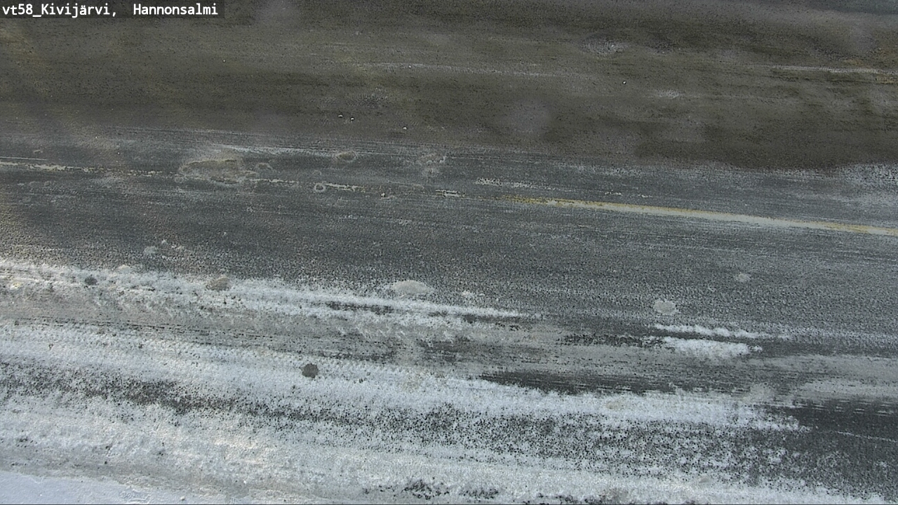 Weather Camera Image Road 58 Kivijärvi, Hannonsalmi, Kivijärvi, Keski-Suomi