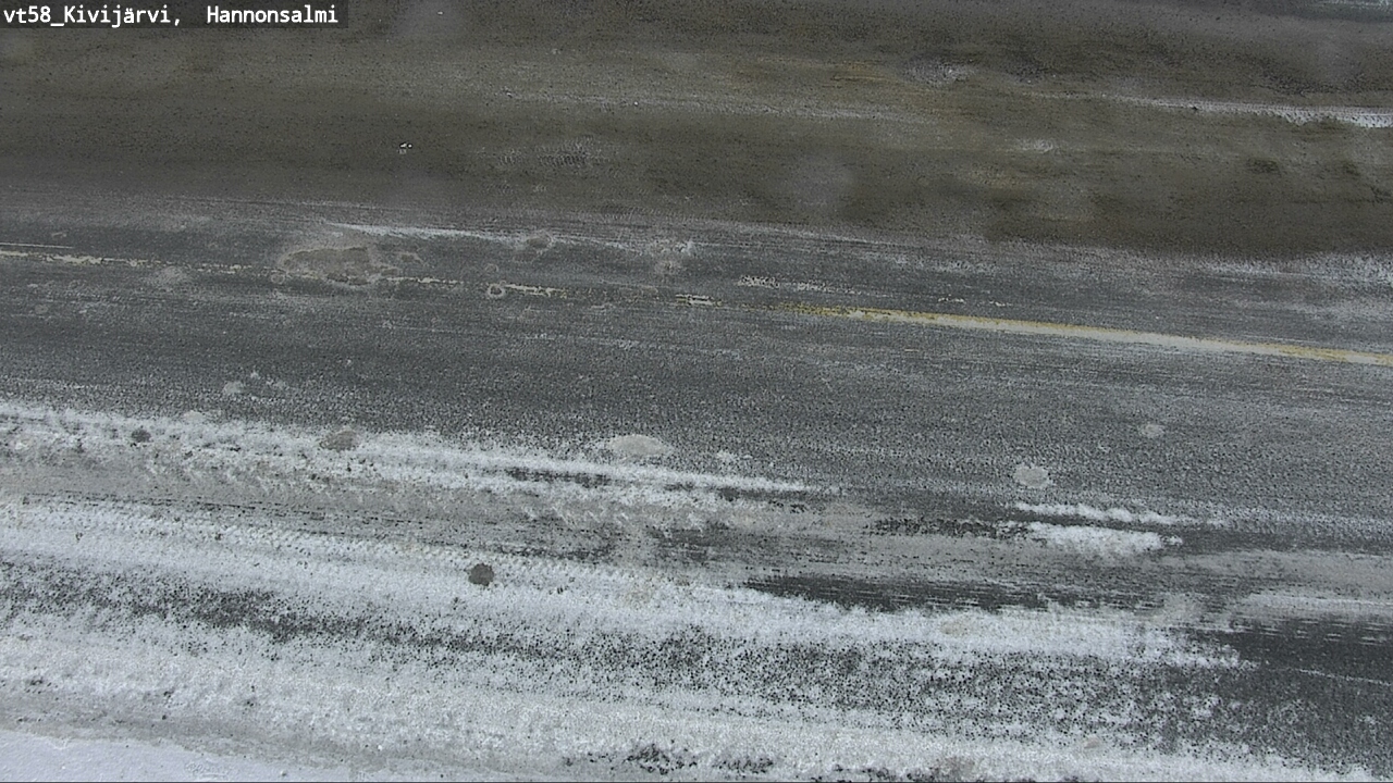 Weather Camera Image Road 58 Kivijärvi, Hannonsalmi, Kivijärvi, Keski-Suomi
