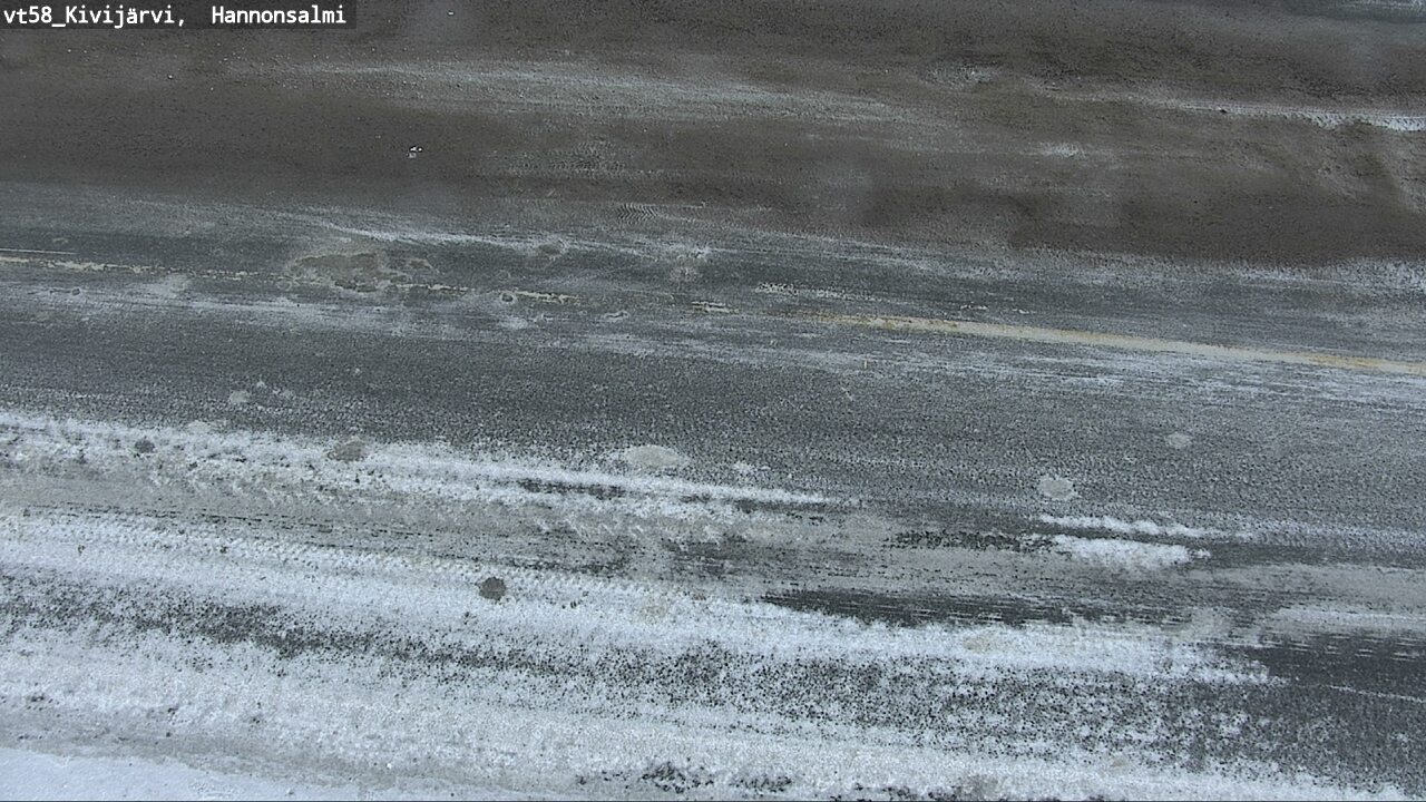 Weather Camera Image Road 58 Kivijärvi, Hannonsalmi, Kivijärvi, Keski-Suomi