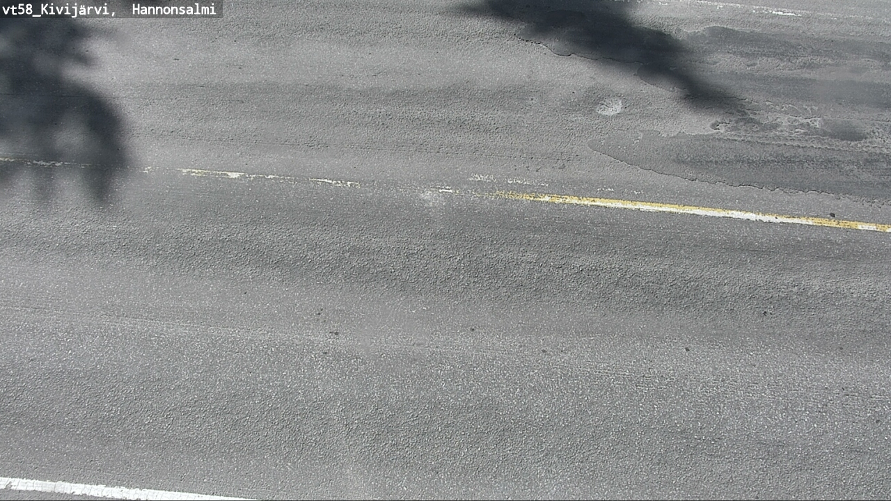 Weather Camera Image Väg 58 Kivijärvi, Hannonsalmi, Kivijärvi, Keski-Suomi