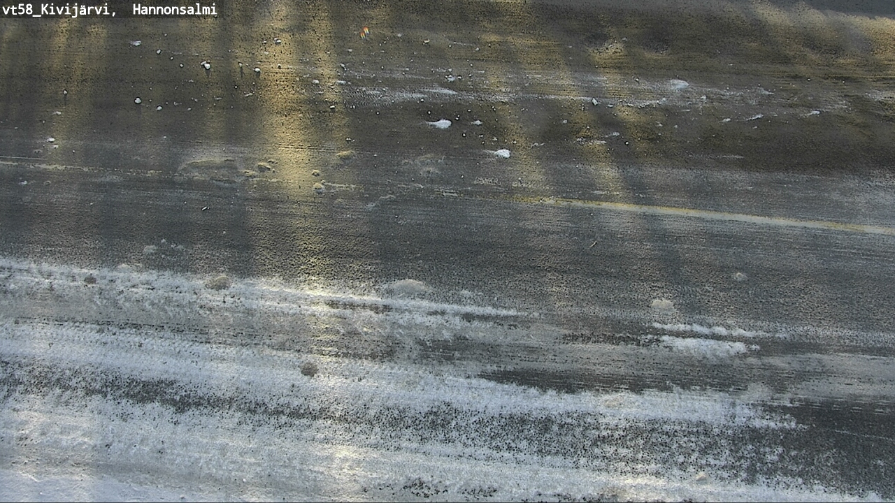 Weather Camera Image Road 58 Kivijärvi, Hannonsalmi, Kivijärvi, Keski-Suomi
