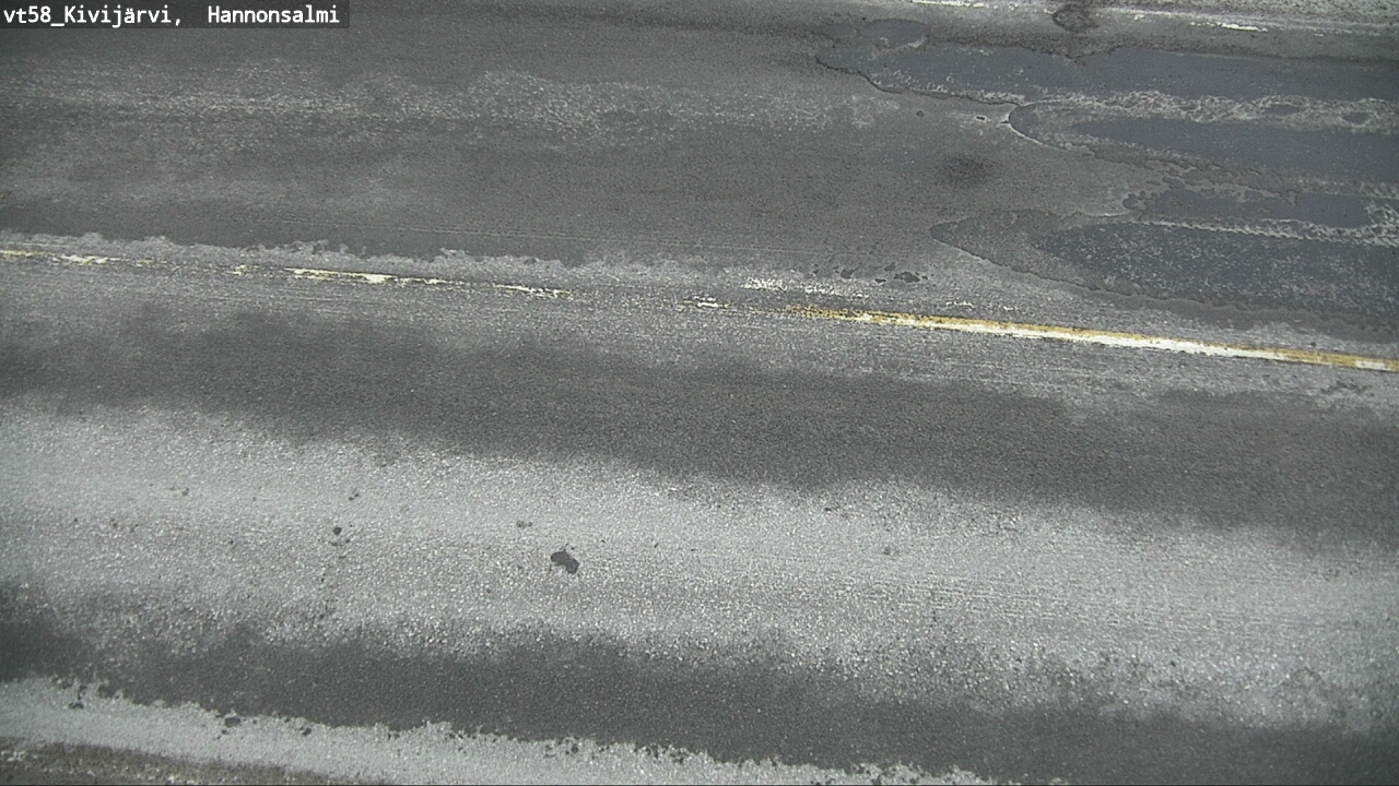 Weather Camera Image Road 58 Kivijärvi, Hannonsalmi, Kivijärvi, Keski-Suomi