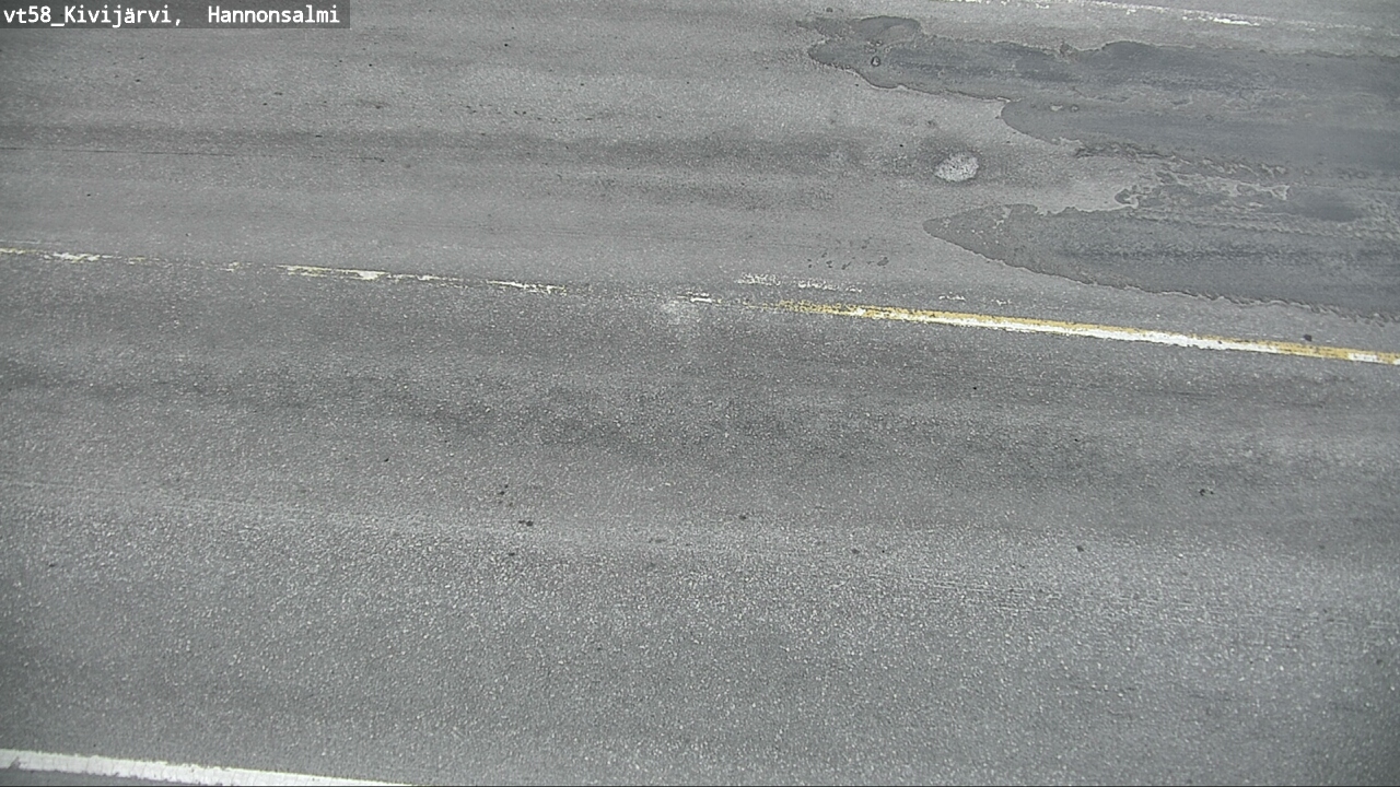 Weather Camera Image Väg 58 Kivijärvi, Hannonsalmi, Kivijärvi, Keski-Suomi