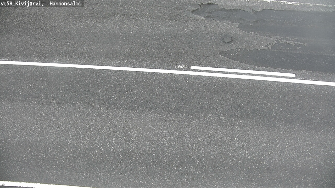 Weather Camera Image Road 58 Kivijärvi, Hannonsalmi, Kivijärvi, Keski-Suomi
