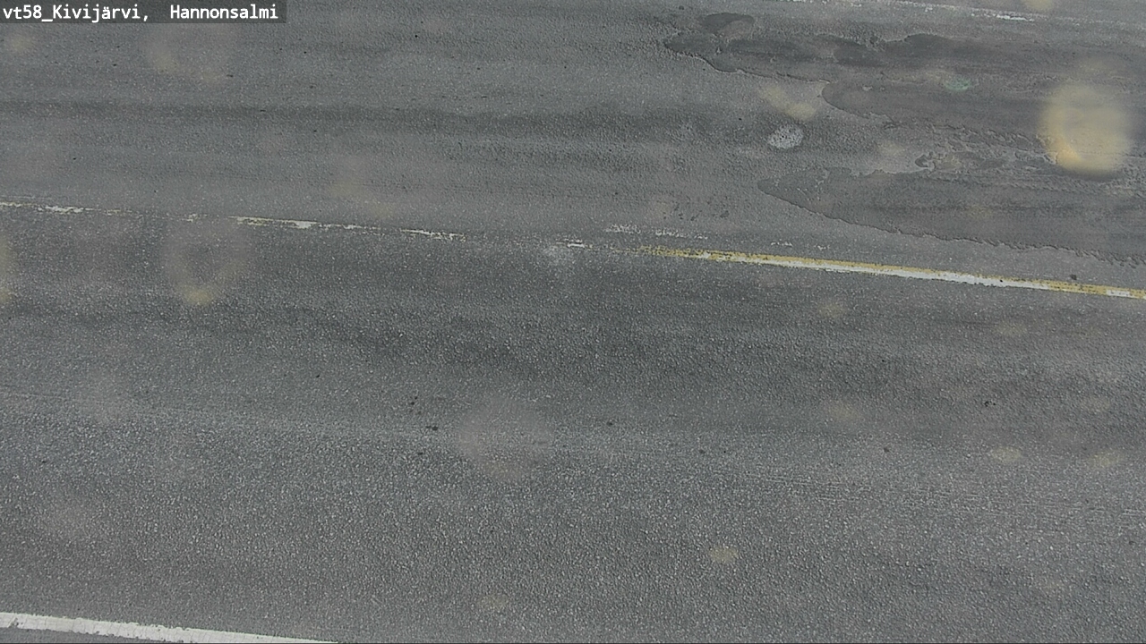 Weather Camera Image Road 58 Kivijärvi, Hannonsalmi, Kivijärvi, Keski-Suomi