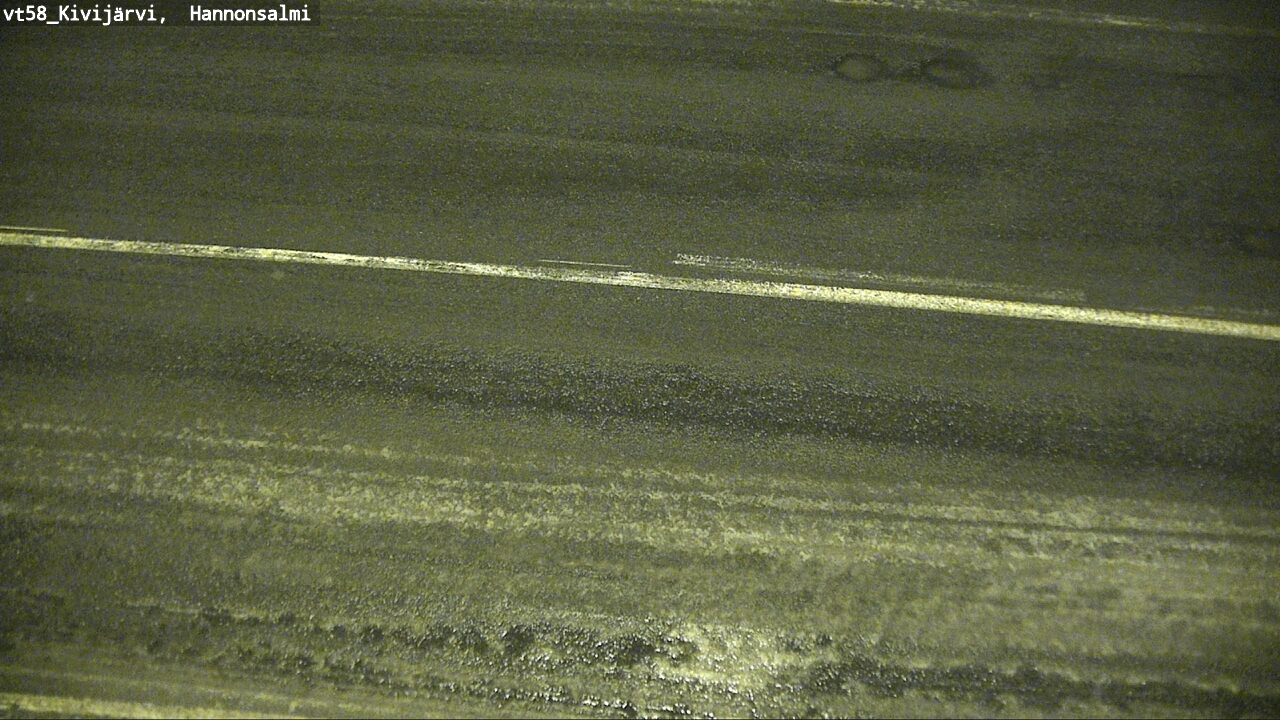Weather Camera Image Road 58 Kivijärvi, Hannonsalmi, Kivijärvi, Keski-Suomi