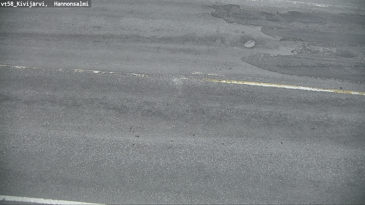 Weather Camera Image Road 58 Kivijärvi, Hannonsalmi, Kivijärvi, Keski-Suomi