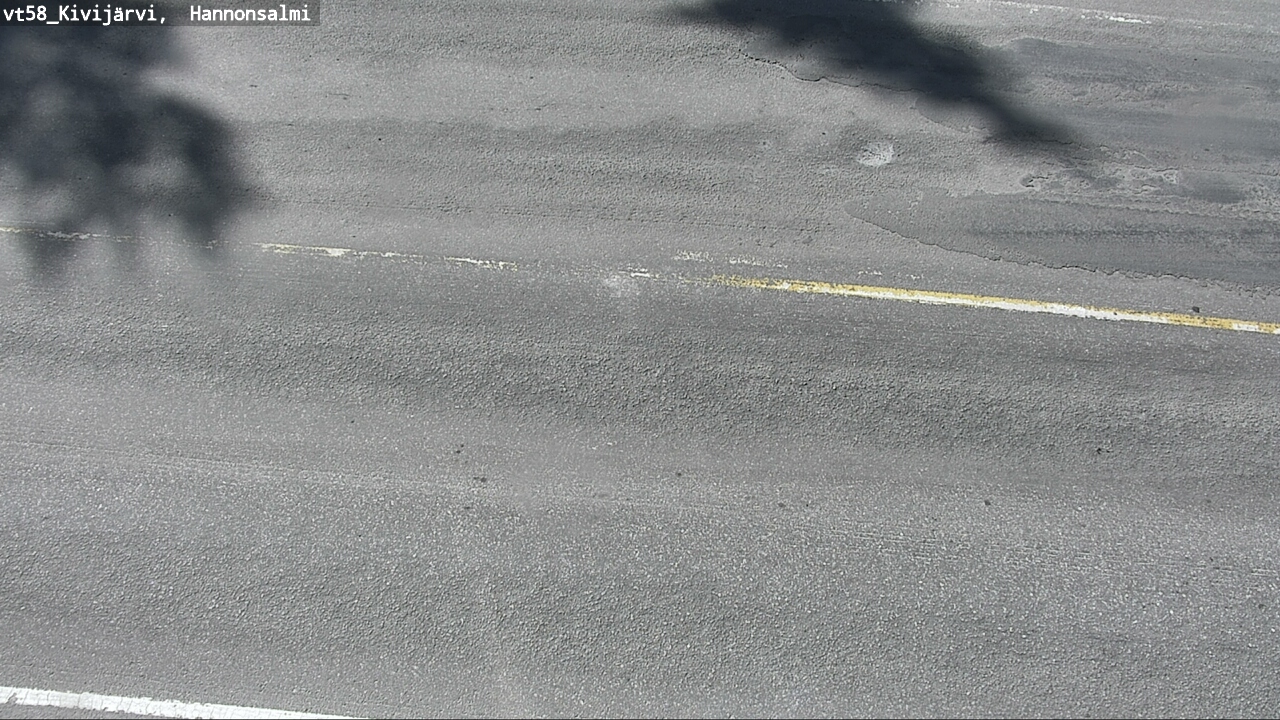 Weather Camera Image Road 58 Kivijärvi, Hannonsalmi, Kivijärvi, Keski-Suomi