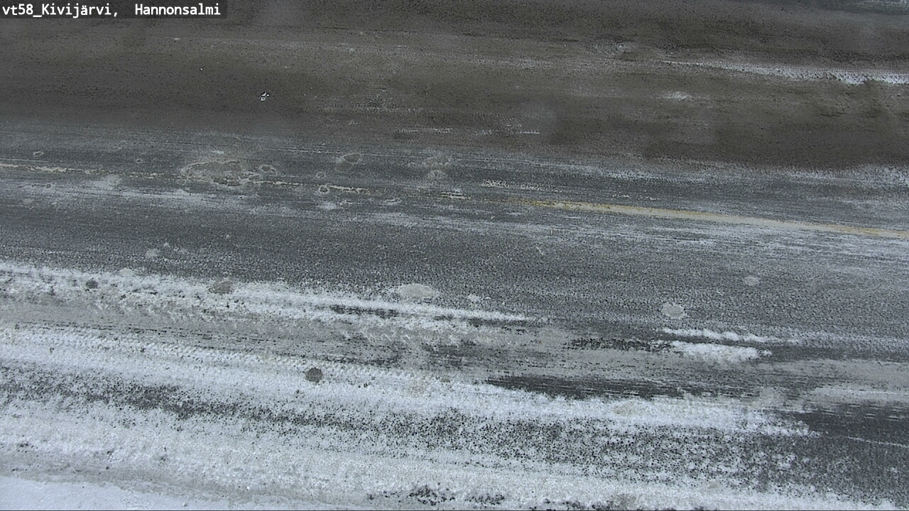 Weather Camera Image Road 58 Kivijärvi, Hannonsalmi, Kivijärvi, Keski-Suomi