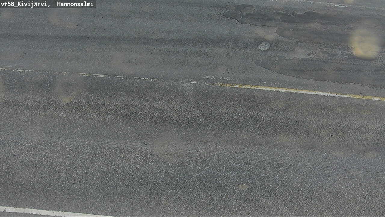 Weather Camera Image Road 58 Kivijärvi, Hannonsalmi, Kivijärvi, Keski-Suomi