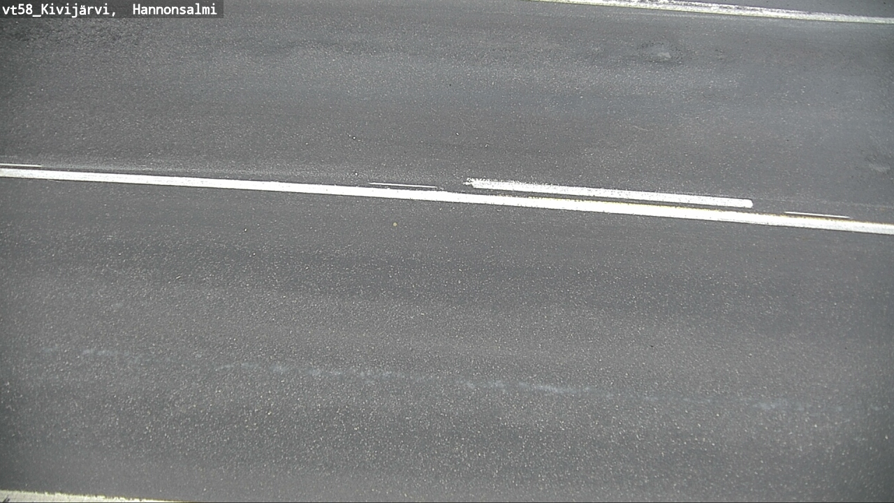 Weather Camera Image Väg 58 Kivijärvi, Hannonsalmi, Kivijärvi, Keski-Suomi