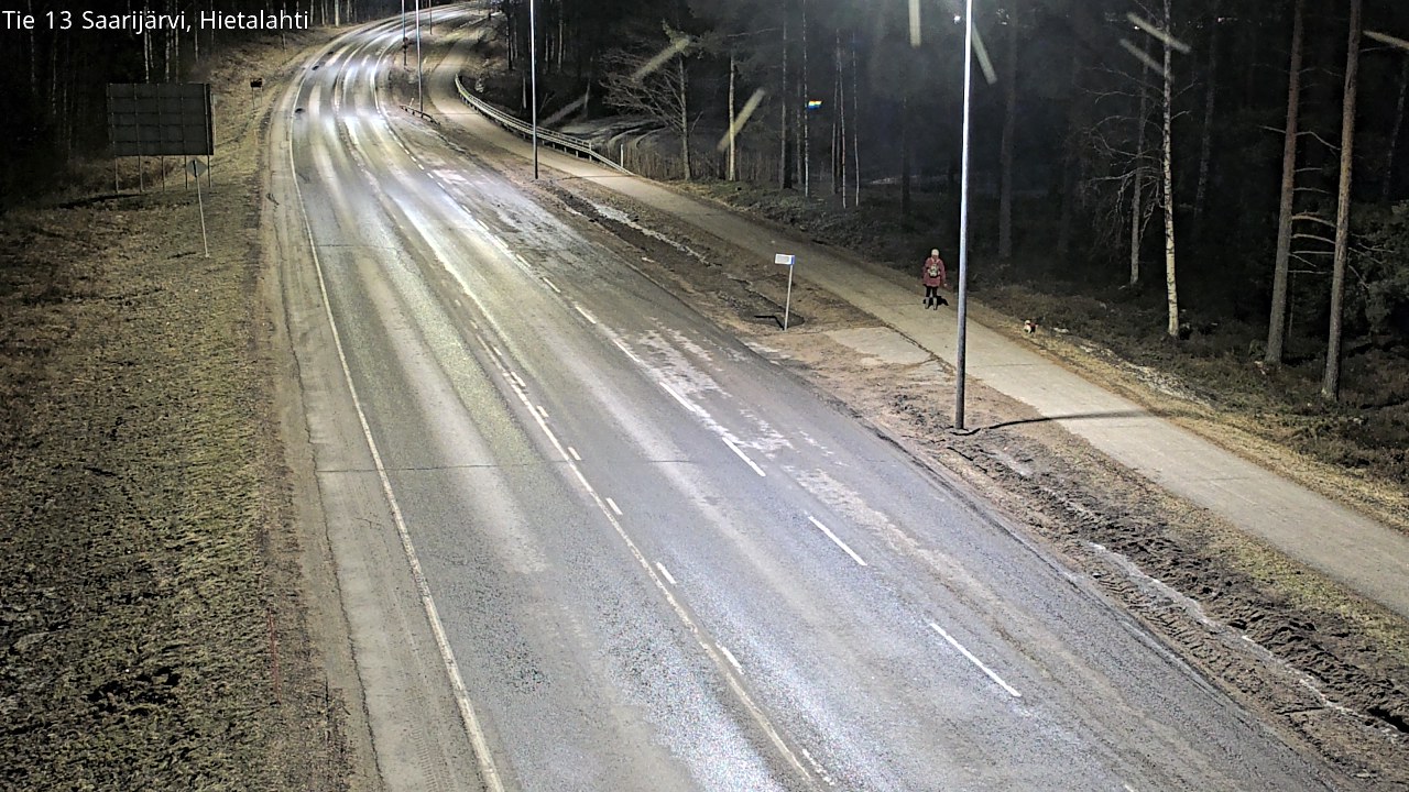 Weather Camera Image Road 13 Saarijärvi, Saarijärvi, Keski-Suomi