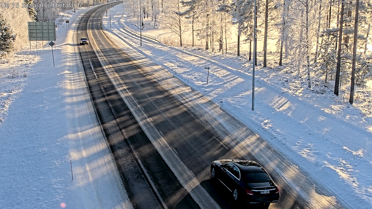 Weather Camera Image Road 13 Saarijärvi, Saarijärvi, Keski-Suomi