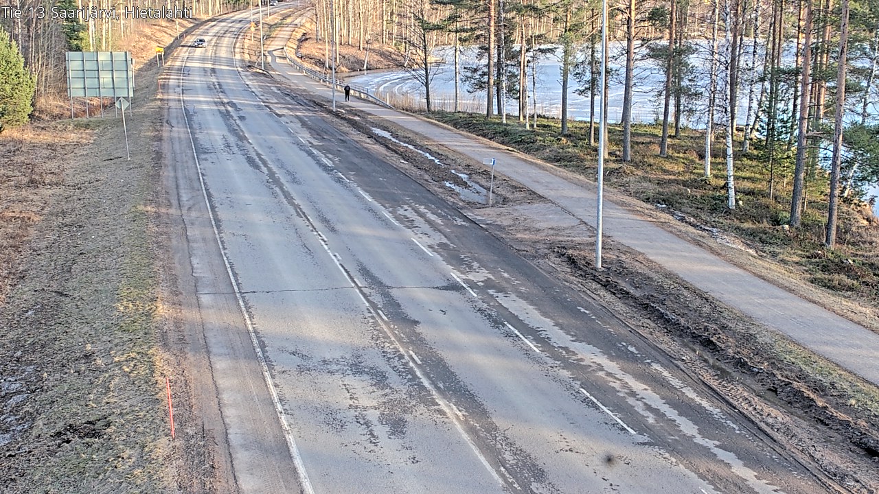 Weather Camera Image Road 13 Saarijärvi, Saarijärvi, Keski-Suomi