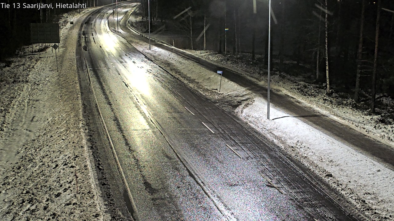 Weather Camera Image Väg 13 Saarijärvi, Saarijärvi, Keski-Suomi