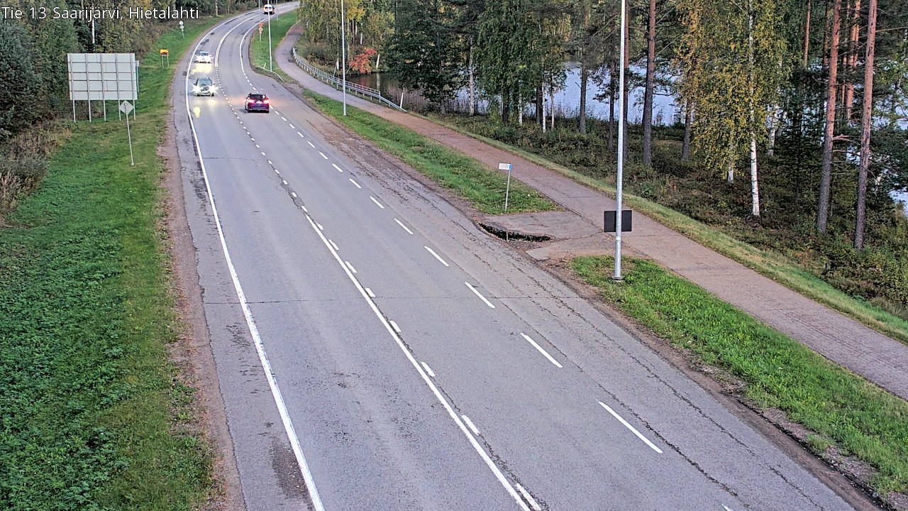 Weather Camera Image Road 13 Saarijärvi, Saarijärvi, Keski-Suomi