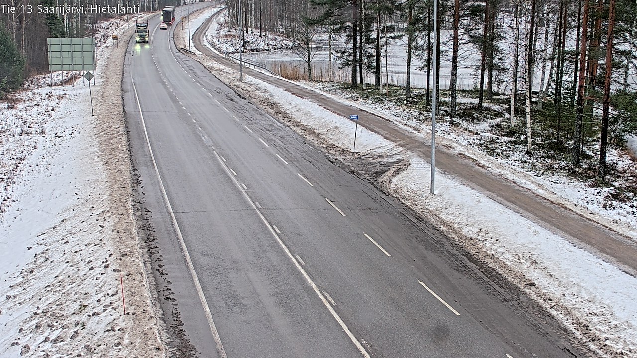 Weather Camera Image Väg 13 Saarijärvi, Saarijärvi, Keski-Suomi