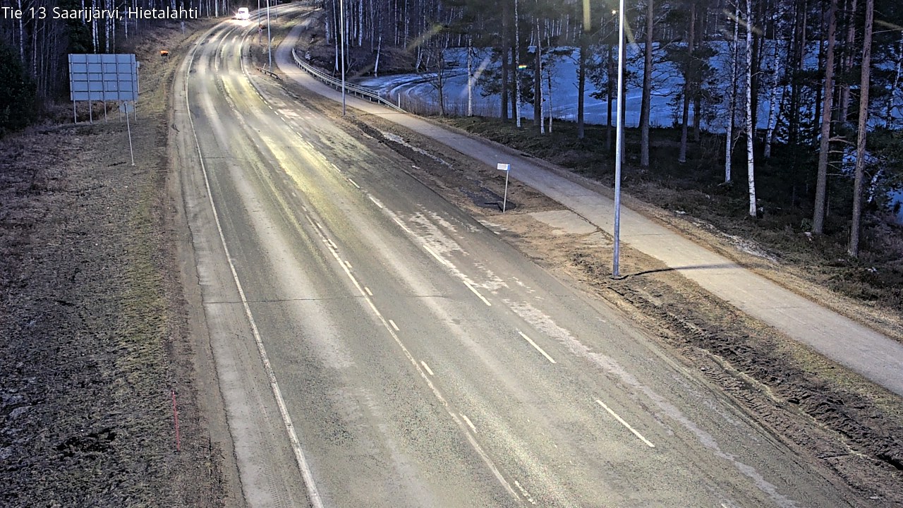 Weather Camera Image Road 13 Saarijärvi, Saarijärvi, Keski-Suomi