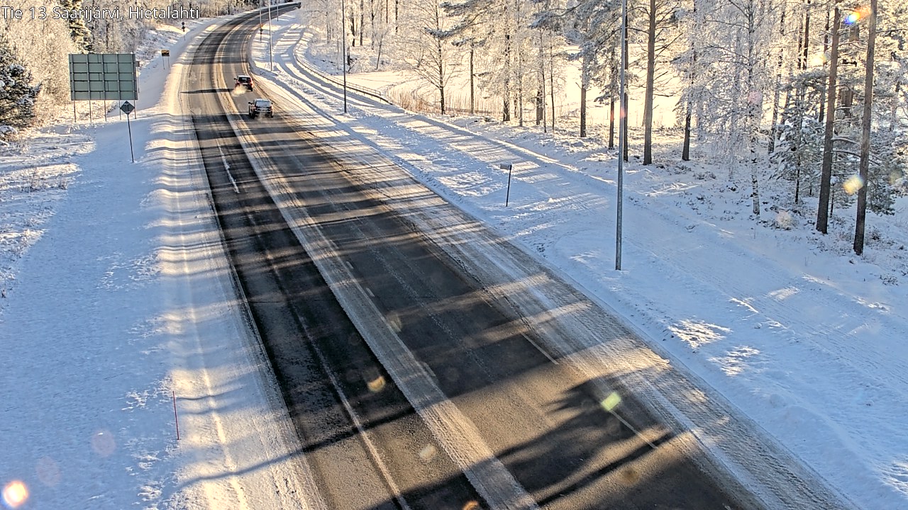 Weather Camera Image Road 13 Saarijärvi, Saarijärvi, Keski-Suomi