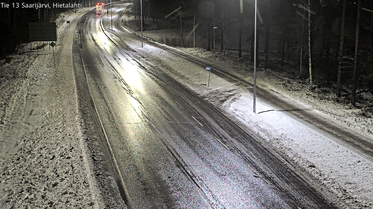 Weather Camera Image Väg 13 Saarijärvi, Saarijärvi, Keski-Suomi