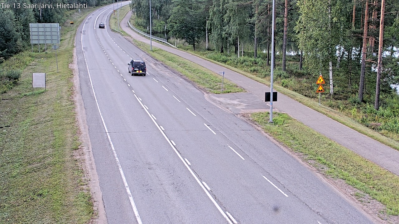 Weather Camera Image Road 13 Saarijärvi, Saarijärvi, Keski-Suomi