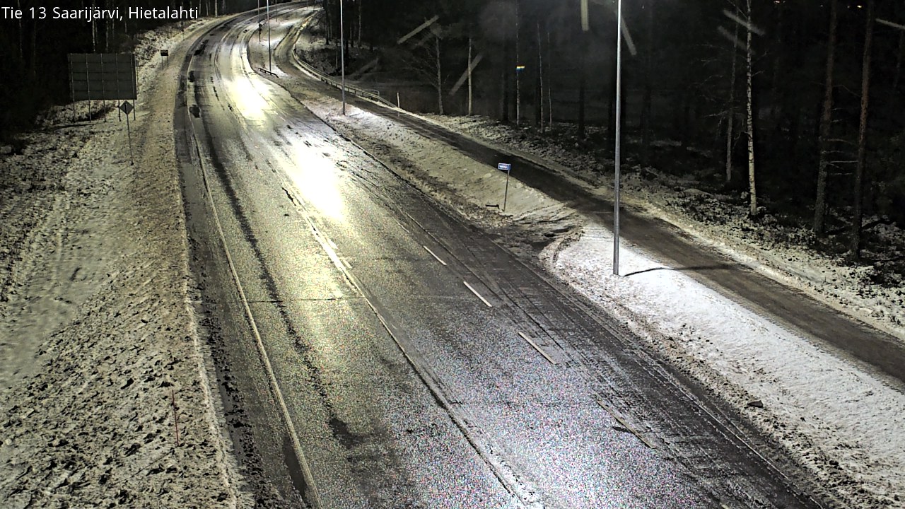 Weather Camera Image Väg 13 Saarijärvi, Saarijärvi, Keski-Suomi