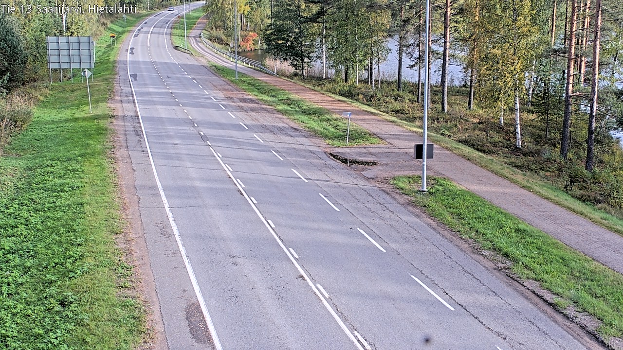 Weather Camera Image Road 13 Saarijärvi, Saarijärvi, Keski-Suomi
