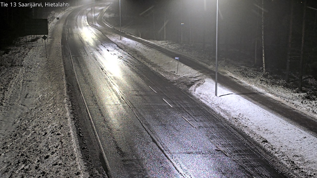 Weather Camera Image Väg 13 Saarijärvi, Saarijärvi, Keski-Suomi