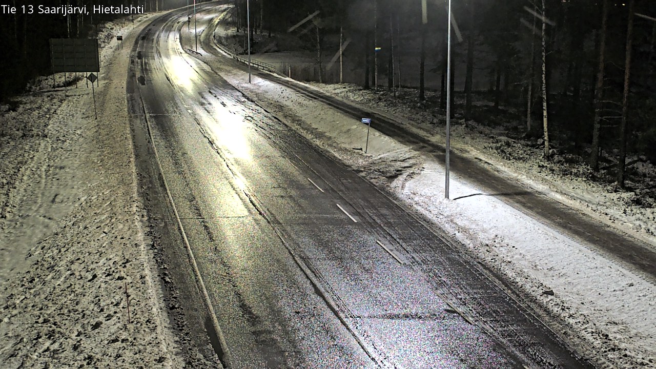 Weather Camera Image Väg 13 Saarijärvi, Saarijärvi, Keski-Suomi