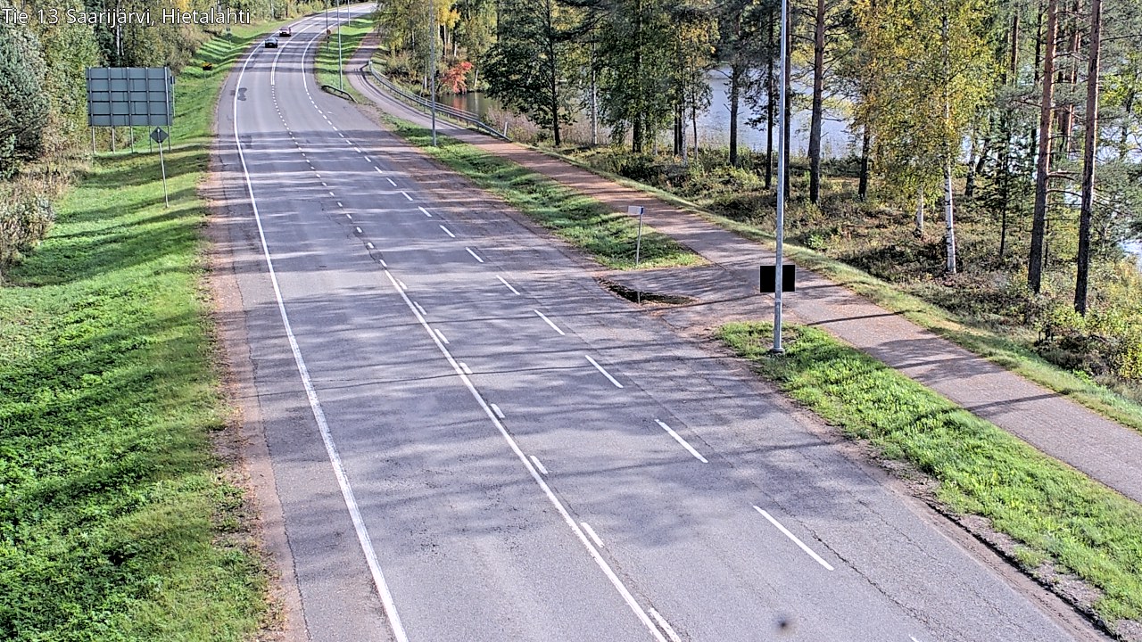 Weather Camera Image Road 13 Saarijärvi, Saarijärvi, Keski-Suomi