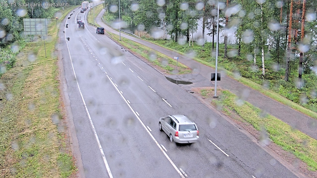 Weather Camera Image Road 13 Saarijärvi, Saarijärvi, Keski-Suomi