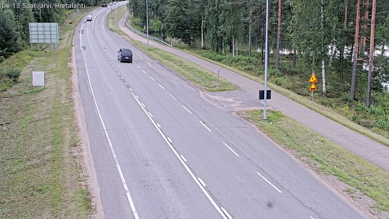 Weather Camera Image Road 13 Saarijärvi, Saarijärvi, Keski-Suomi