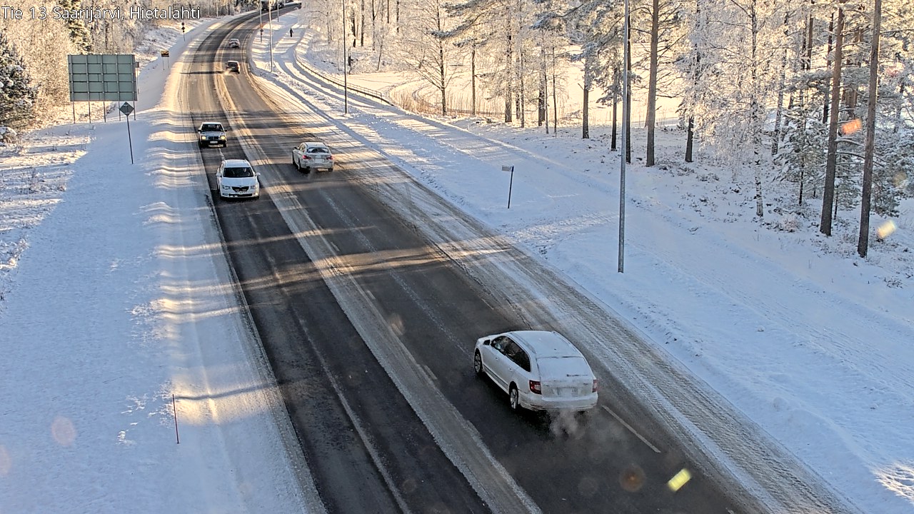 Weather Camera Image Road 13 Saarijärvi, Saarijärvi, Keski-Suomi