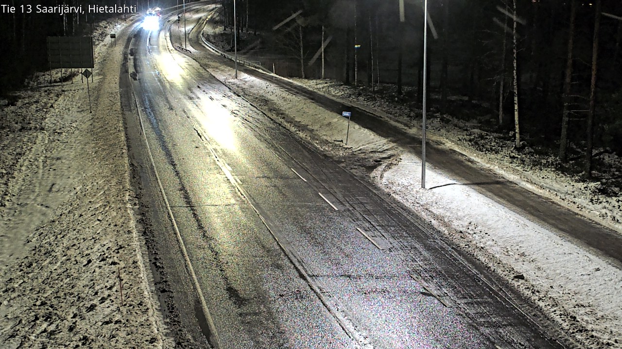 Weather Camera Image Väg 13 Saarijärvi, Saarijärvi, Keski-Suomi