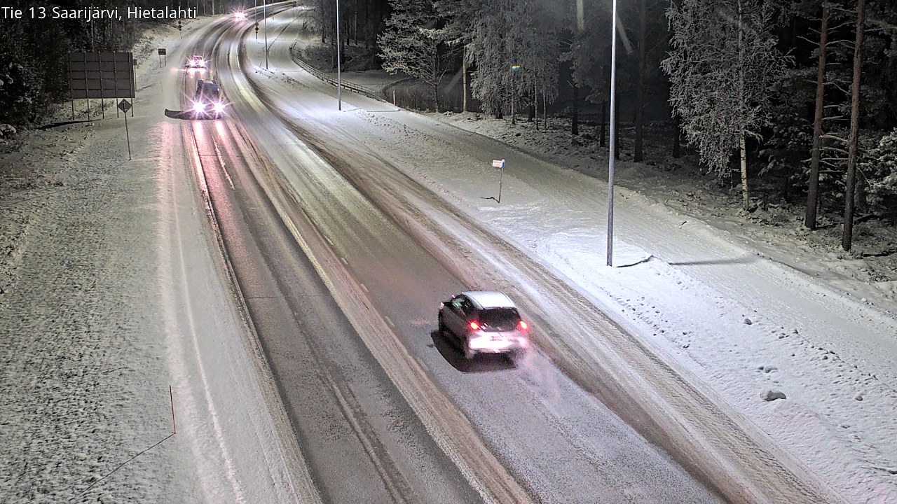 Weather Camera Image Road 13 Saarijärvi, Saarijärvi, Keski-Suomi