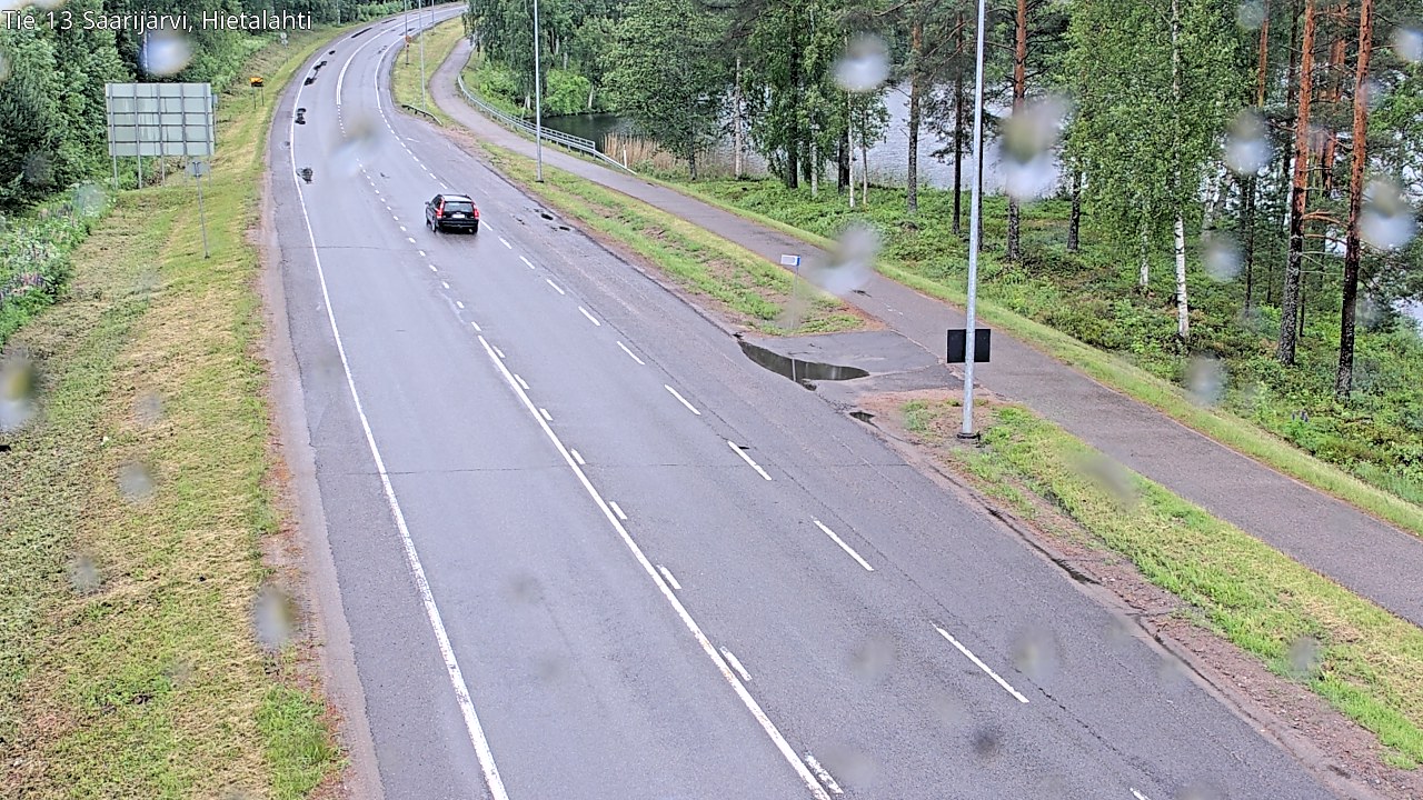Weather Camera Image Road 13 Saarijärvi, Saarijärvi, Keski-Suomi