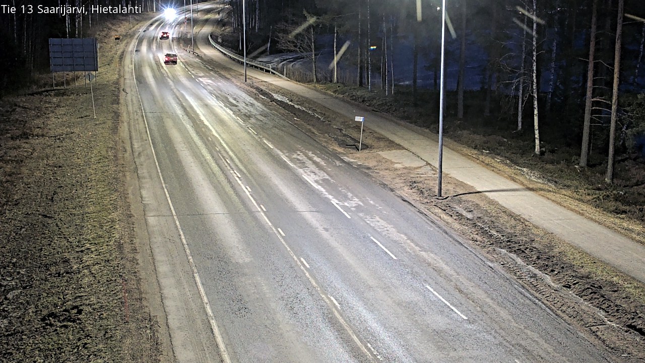 Weather Camera Image Road 13 Saarijärvi, Saarijärvi, Keski-Suomi