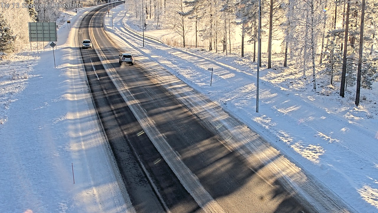 Weather Camera Image Road 13 Saarijärvi, Saarijärvi, Keski-Suomi
