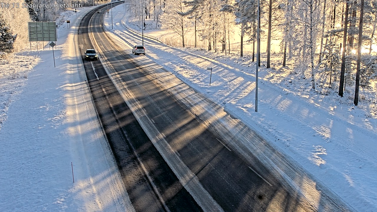 Weather Camera Image Road 13 Saarijärvi, Saarijärvi, Keski-Suomi