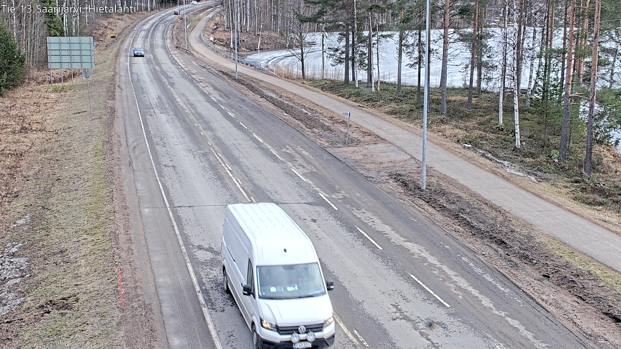 Weather Camera Image Road 13 Saarijärvi, Saarijärvi, Keski-Suomi