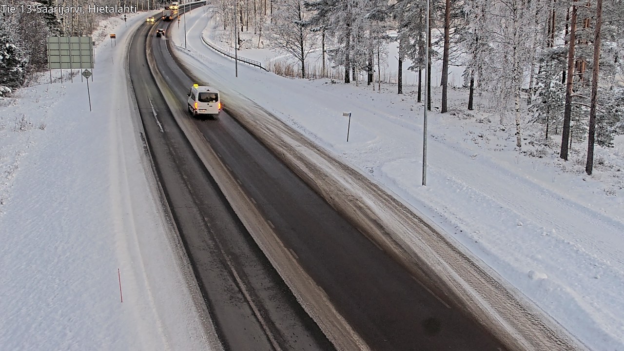 Weather Camera Image Road 13 Saarijärvi, Saarijärvi, Keski-Suomi