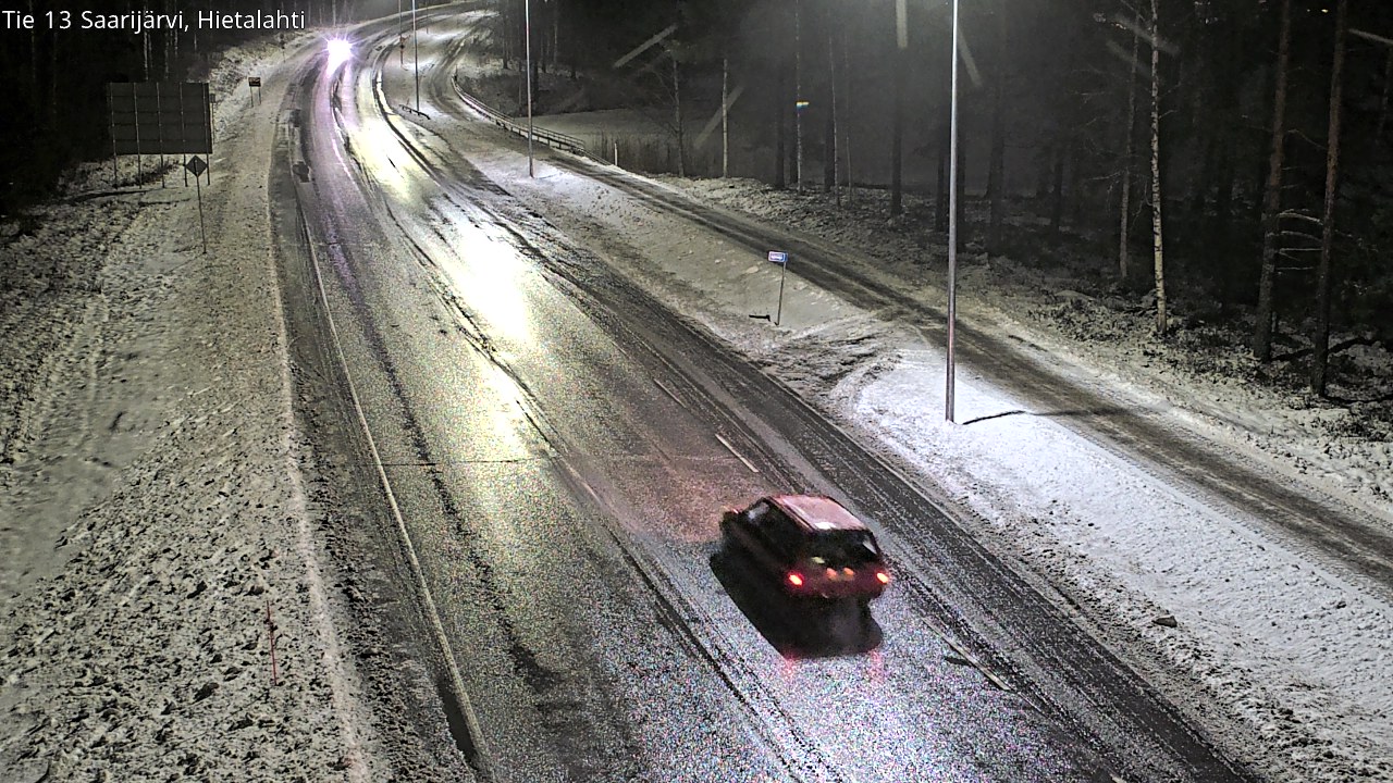 Weather Camera Image Väg 13 Saarijärvi, Saarijärvi, Keski-Suomi