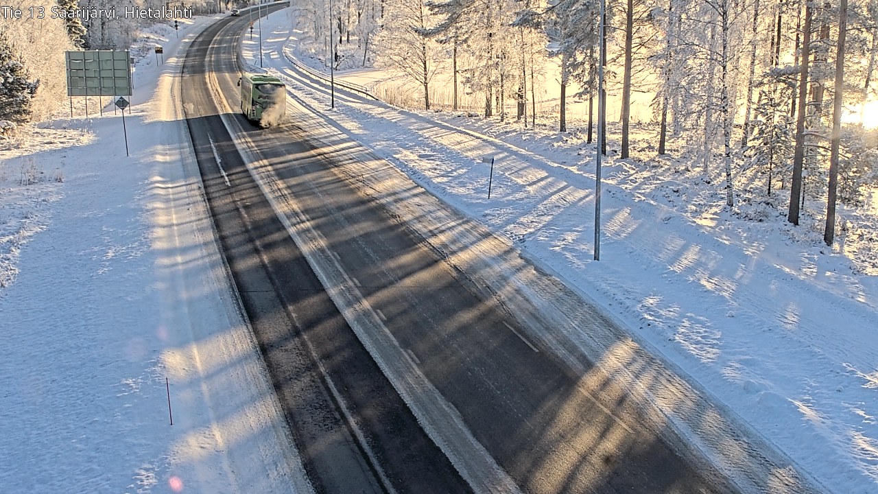 Weather Camera Image Road 13 Saarijärvi, Saarijärvi, Keski-Suomi