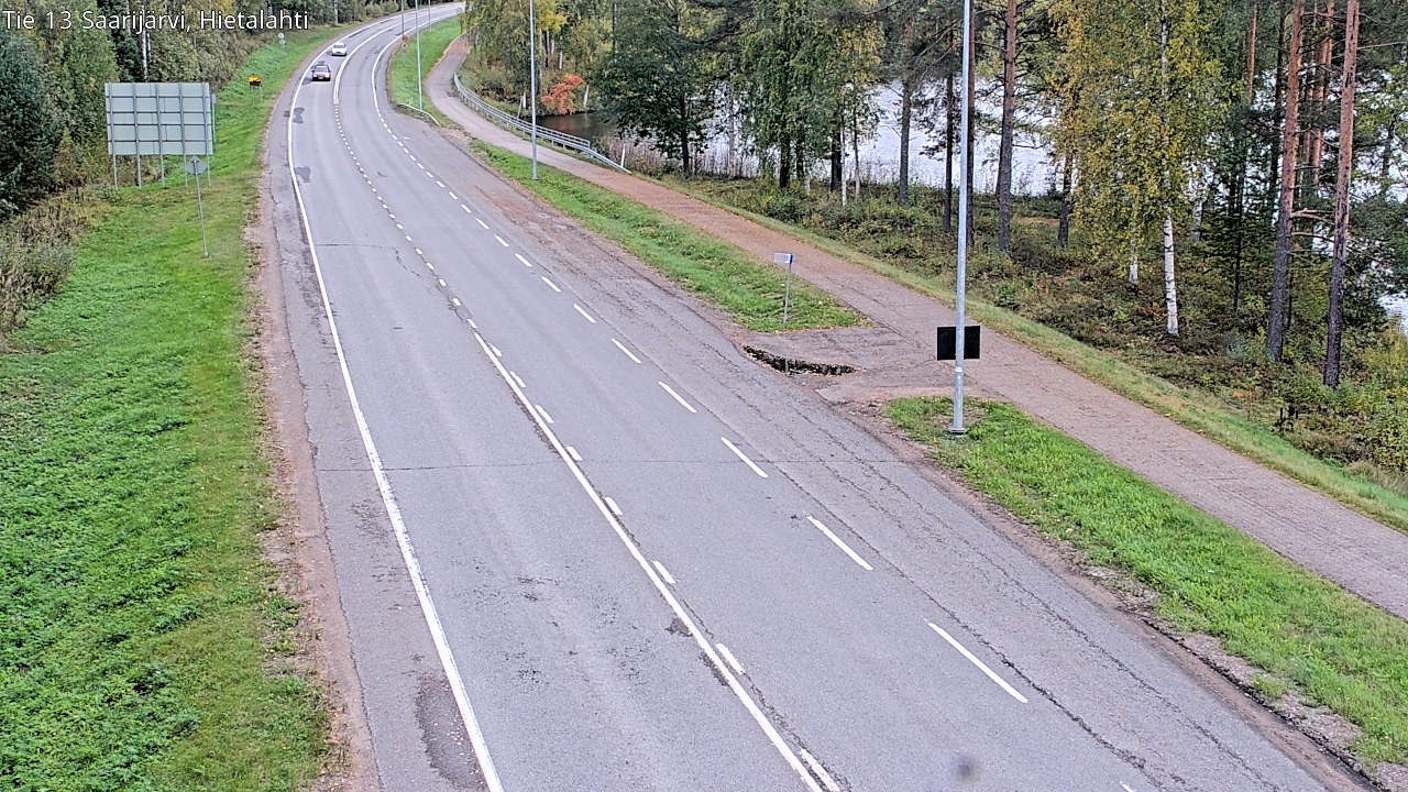 Weather Camera Image Road 13 Saarijärvi, Saarijärvi, Keski-Suomi