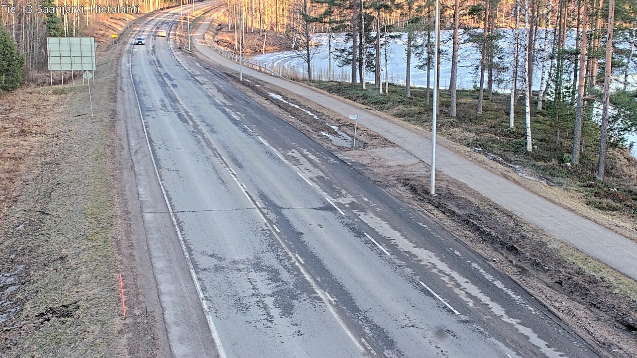 Weather Camera Image Road 13 Saarijärvi, Saarijärvi, Keski-Suomi
