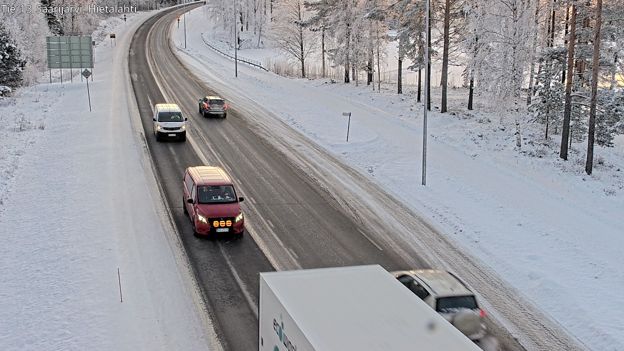 Weather Camera Image Road 13 Saarijärvi, Saarijärvi, Keski-Suomi