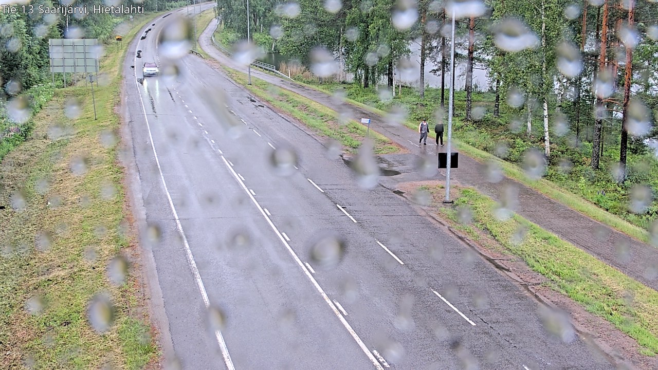 Weather Camera Image Road 13 Saarijärvi, Saarijärvi, Keski-Suomi